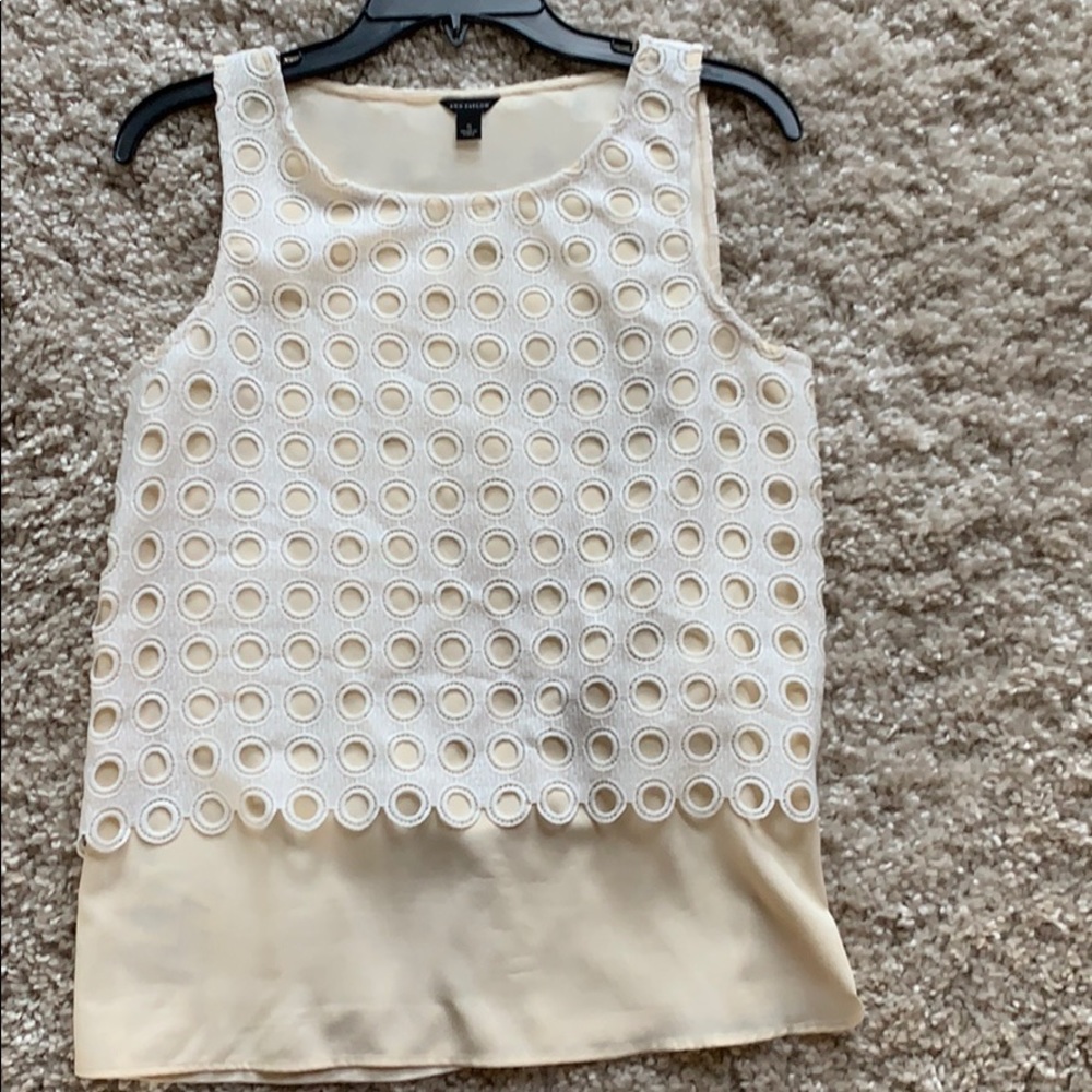 Ann Taylor cream cami
